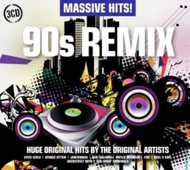 Massive Hits! 90s REMIX -/3CD/ (2018) скачать через торрент