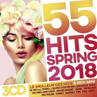 55 Hits Spring 2018 [3CD] (2018) скачать через торрент