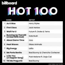 Billboard The Hot 100 (18.06) 2022 (2022) скачать через торрент