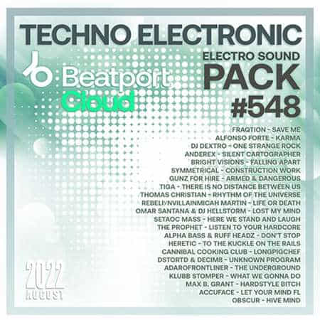 Beatport Techno: Electro Sound Pack #548 (2022) скачать торрент