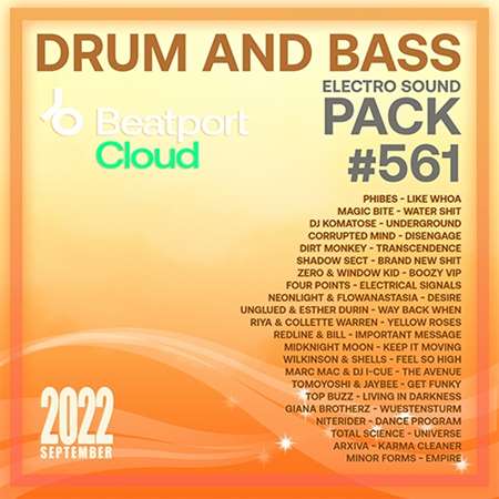 Beatport Drum And Bass: Sound Pack #561 (2022) скачать через торрент
