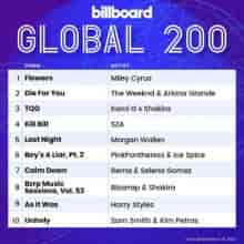 Billboard Global 200 Singles Chart (18.03) 2023 (2023) скачать торрент